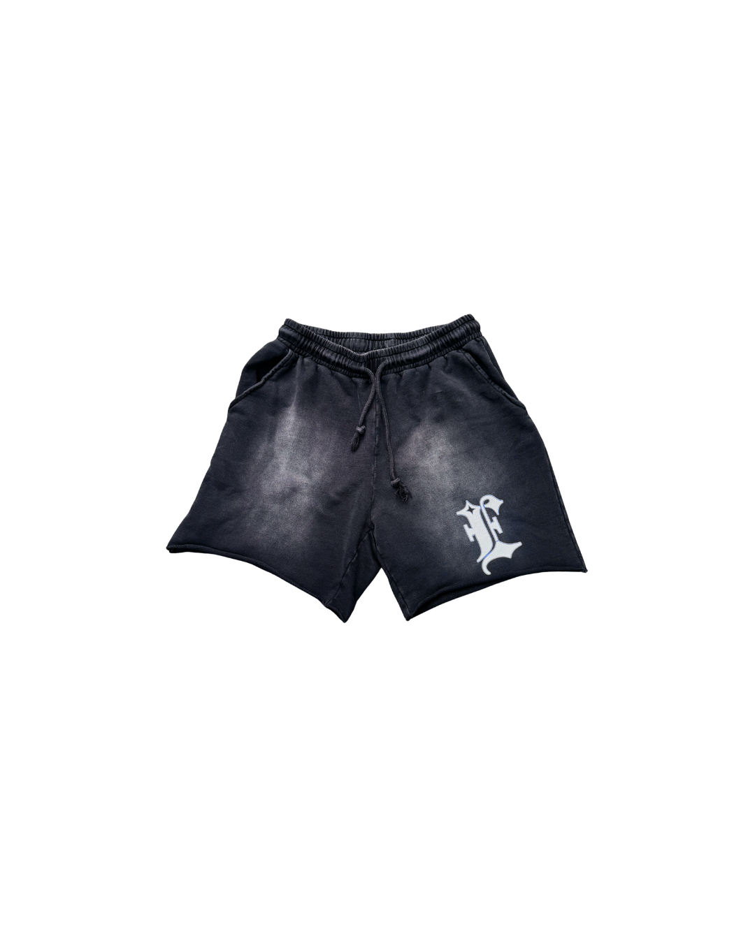 Elevate Exclusive Cutoff Shorts (White)