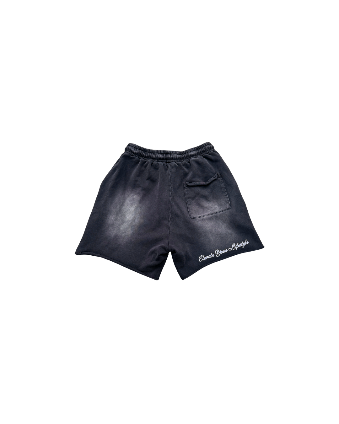 Elevate Exclusive Cutoff Shorts (White)