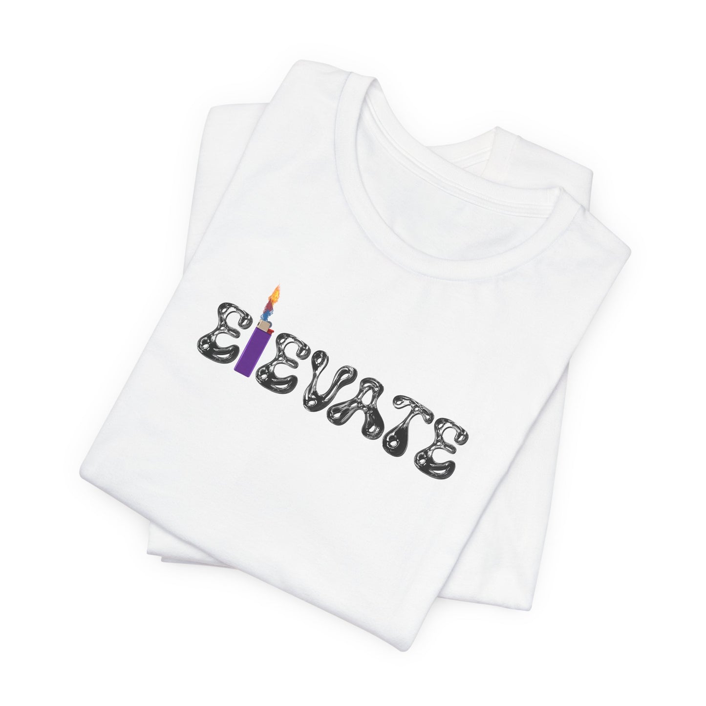 "CHROME ON FIRE" Graphic T-Shirt