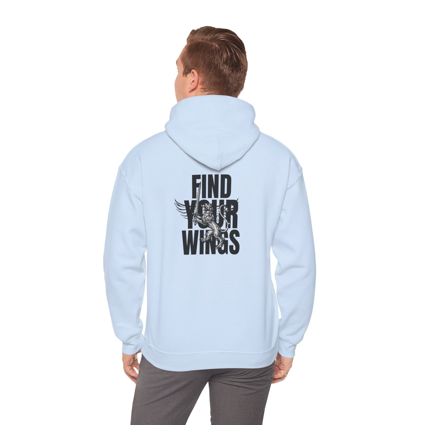 "Find Your Wings" Graphic Hoodie