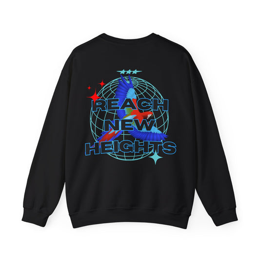"REACH NEW HEIGHTS" Graphic Crewneck