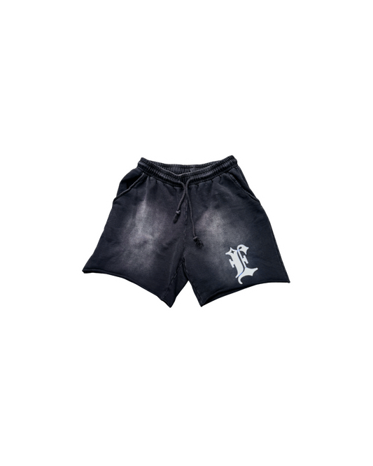 Elevate Exclusive Cutoff Shorts (White)